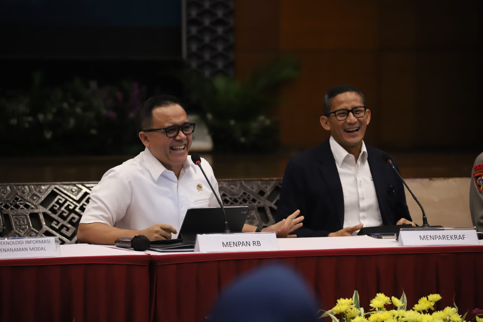 20230911 Press Conference Uji Coba Digitalisasi Layanan Perizinan Penyelenggaraan Event 8