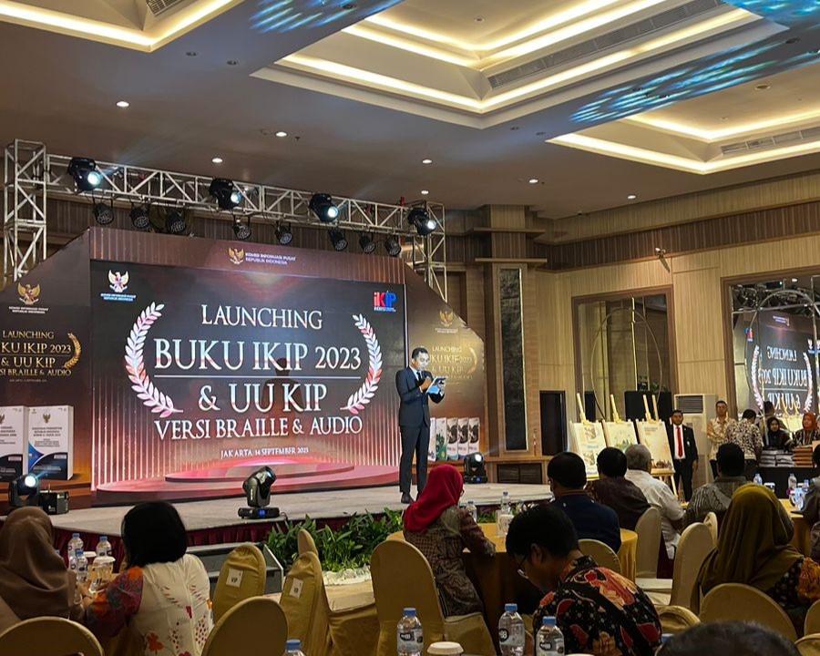 20230914 Grand Launching Buku IKIP 2023 dan UU KIP versi Braille dan Audio 1