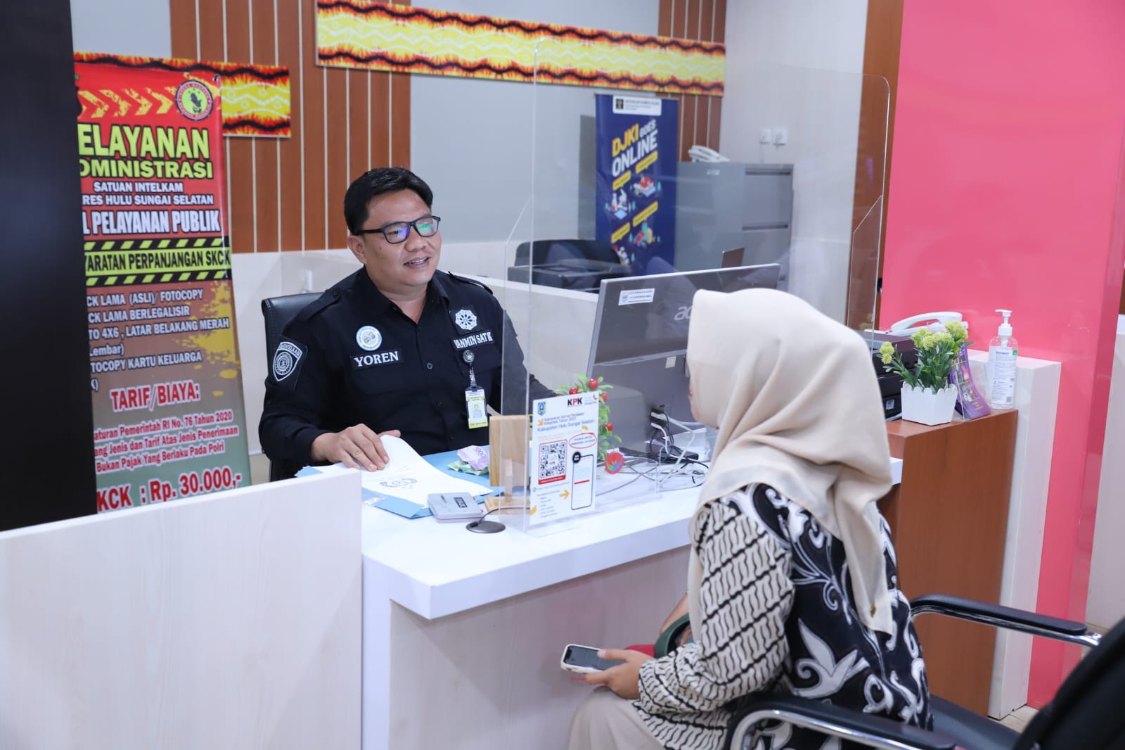 20230914 Peninjauan Gedung Baru MPP Kab. Hulu Sungai Selatan 12