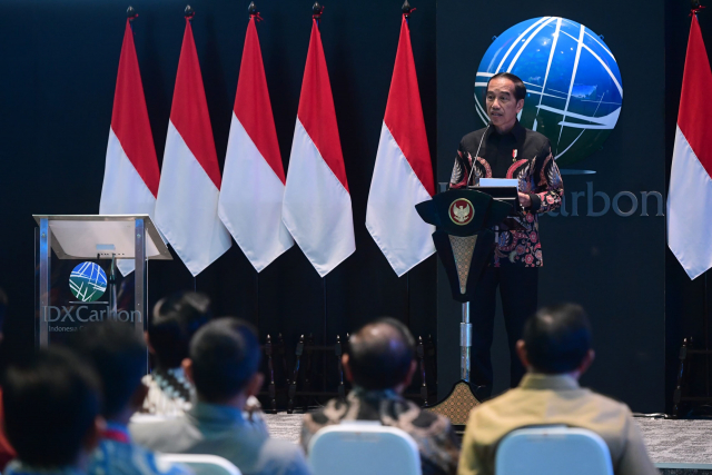 20230926 Presiden Jokowi Luncurkan Bursa Karbon Indonesia