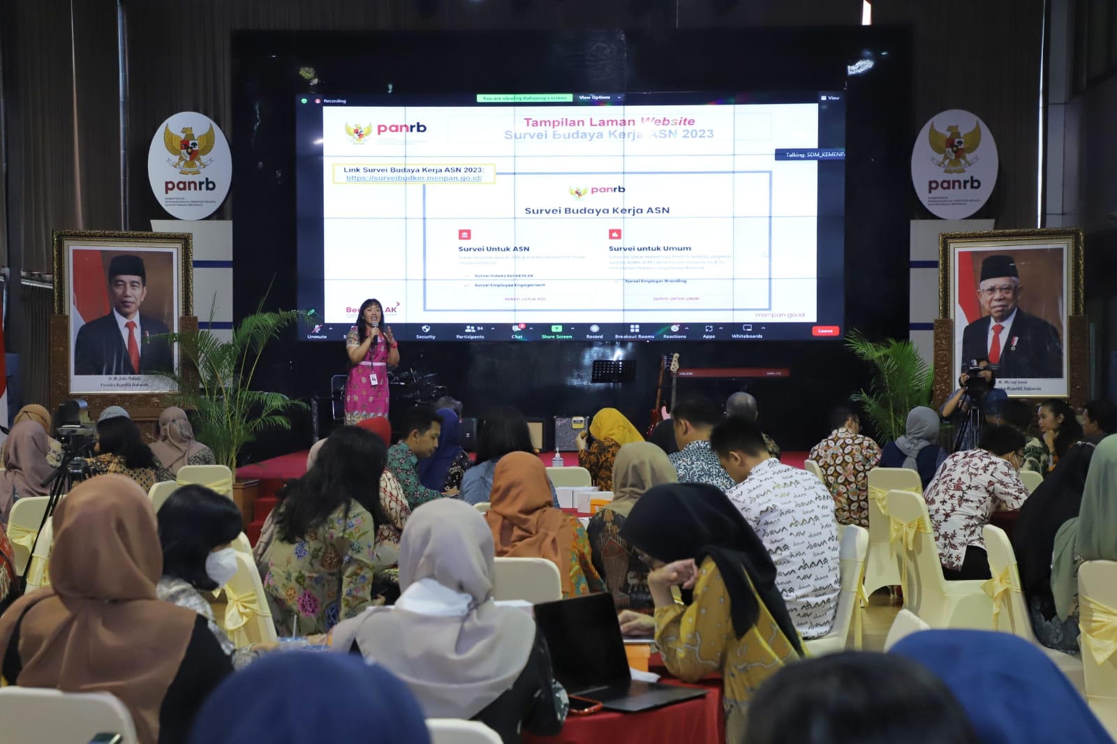 20231002 Sosialisasi Survei Budaya Kerja ASN 2023 di Kementerian PANRB 13