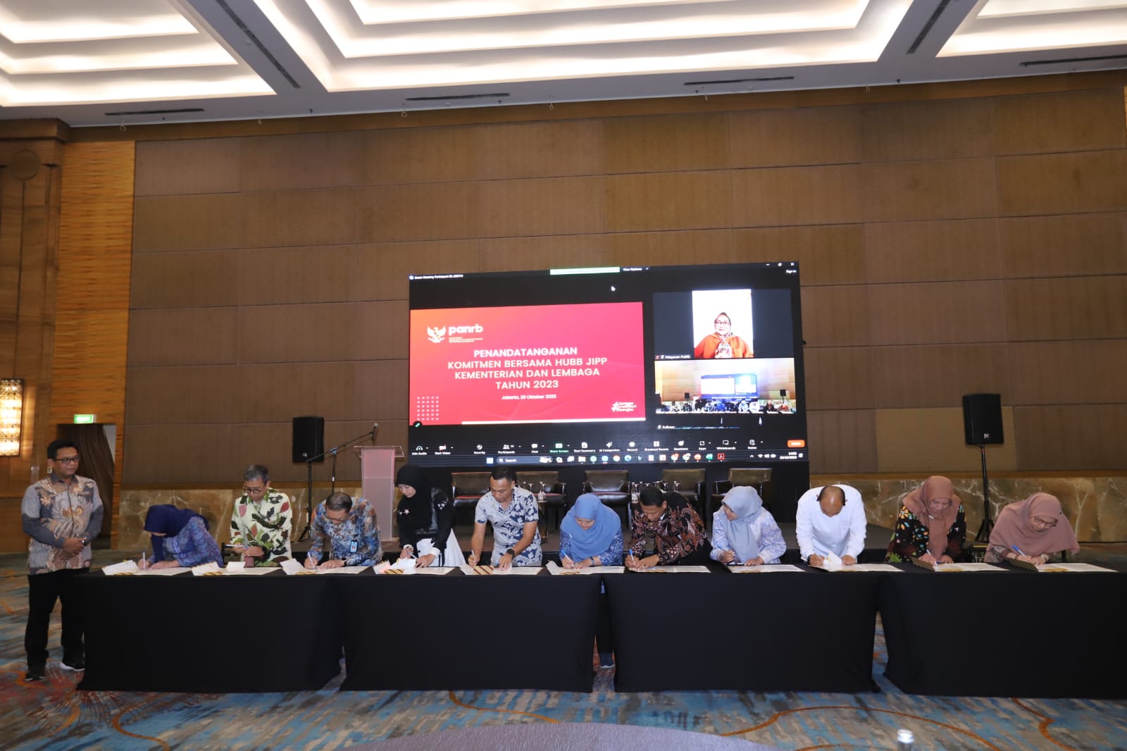 20231020 Validasi Pemuktakhiran Data Inovasi Penandatanganan Komitmen Bersama dan Sharing Session Pembinaan Inovasi di Lingkungan Instansi Pemerintah 1