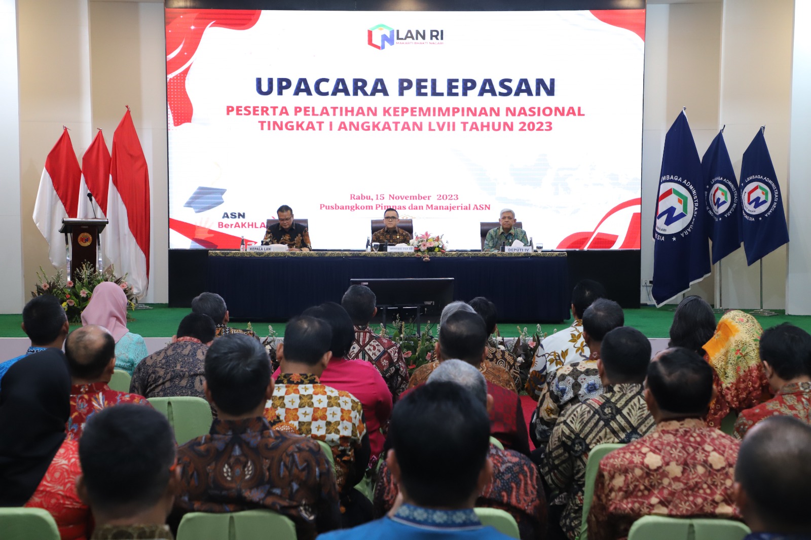 20231115 Pelepasan Peserta PKN Tingkat I Angkatan LVII Tahun 2023 1