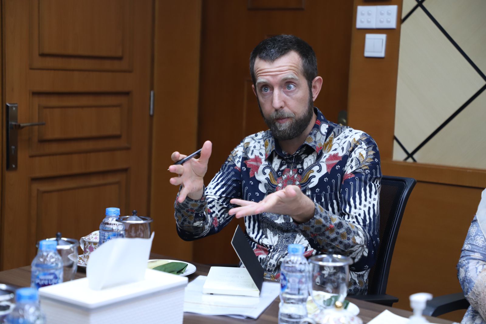 20231122 Menerima Audiensi Counselor Economic Governance and Infrastructure Australian DFAT 6