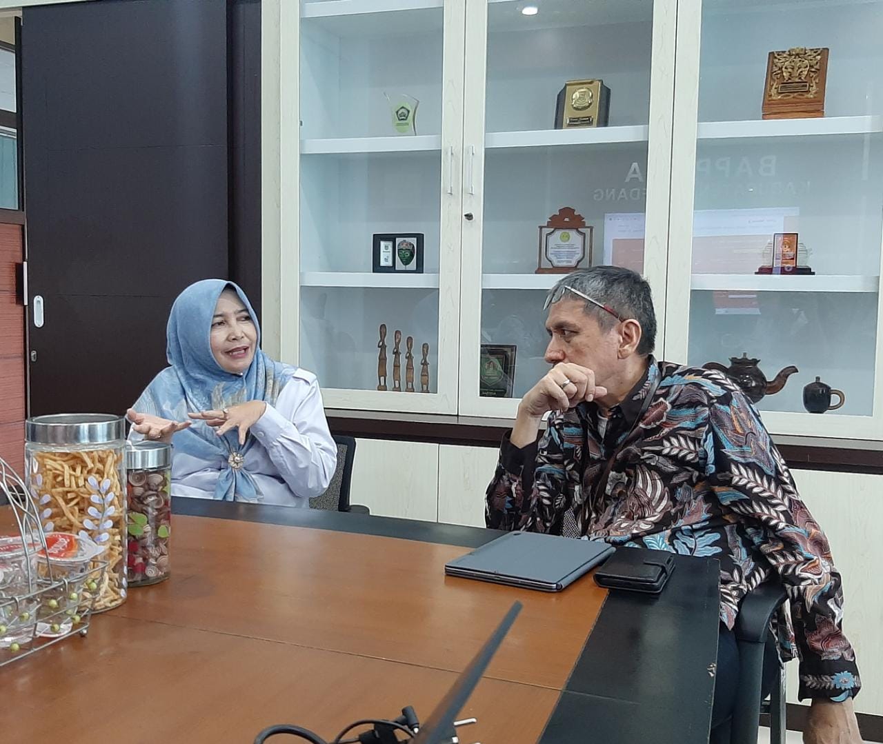 20230125 DEP RB KUNWAS Diskusi dengan Kepala Bappeda Kabupaten Sumedang 1