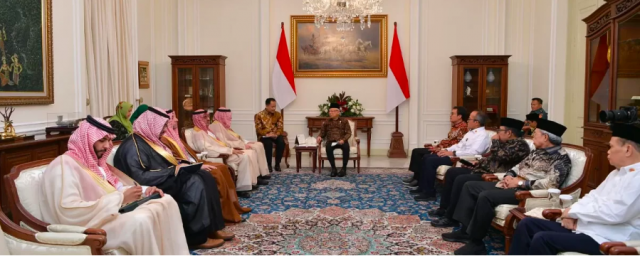 20240112 Pertemuan Wapres dengan Wamenlu Arab Saudi Bahas Kerjasama Ekonomi dan Keuangan Syariah Hingga Soal Palestina