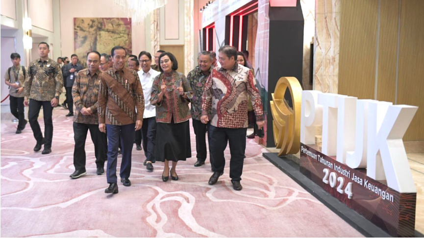 20240221 Presiden Jokowi Optimistis Ekonomi Indonesia Tahun 2024 Tumbuh Baik