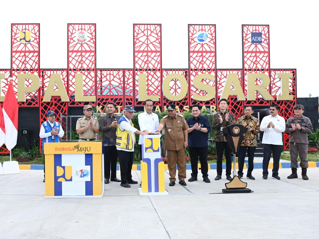 20240222 Resmikan SPAL DT Losari Presiden Penting untuk Pengelolaan Air Limbah Ramah Lingkungan