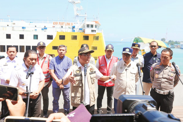 20240325 Cek Persiapan Mudik Di Merak Menko PMK Minta Fasilitas Penunjang Ditambah
