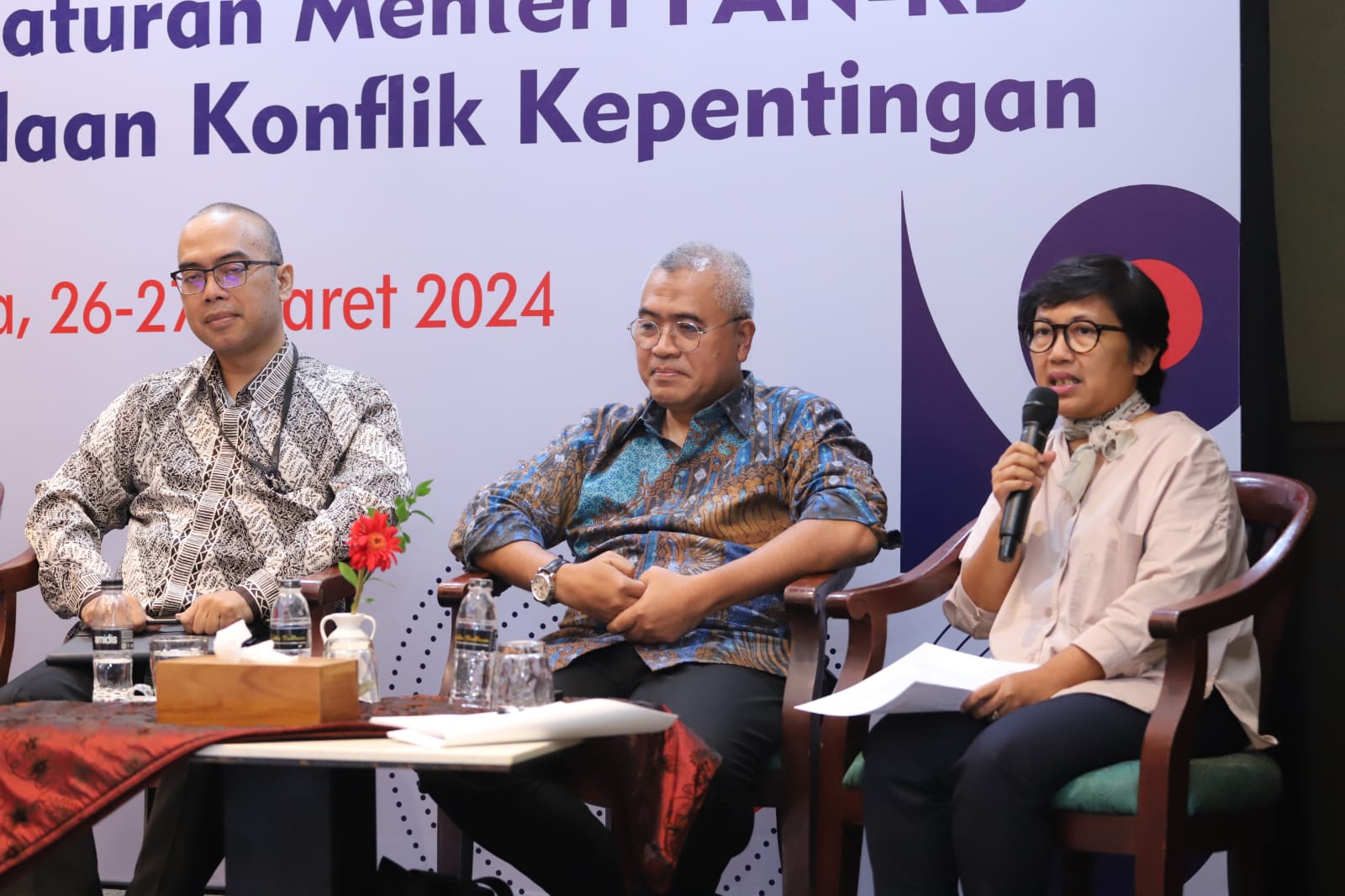 20240326 Konsultasi Publik Nasional Rancangan PermenPANRB tentang Pengelolaan Konflik Kepentingan Hari ke 1 1