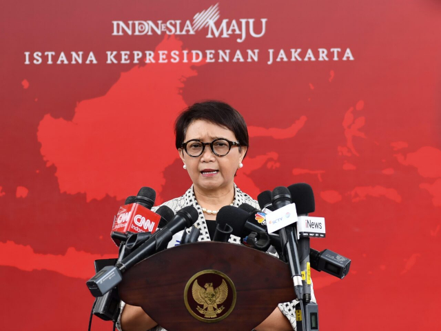 20240417 Indonesia Intensifkan Upaya Diplomasi Dorong Deeskalasi Ketegangan di Timur Tengah
