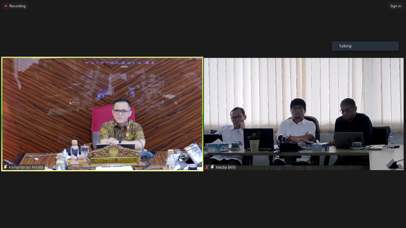 Rapat Progres Pengadaan ASN 2024 & Pemindahan ASN ke IKN SELEKSI CASN
