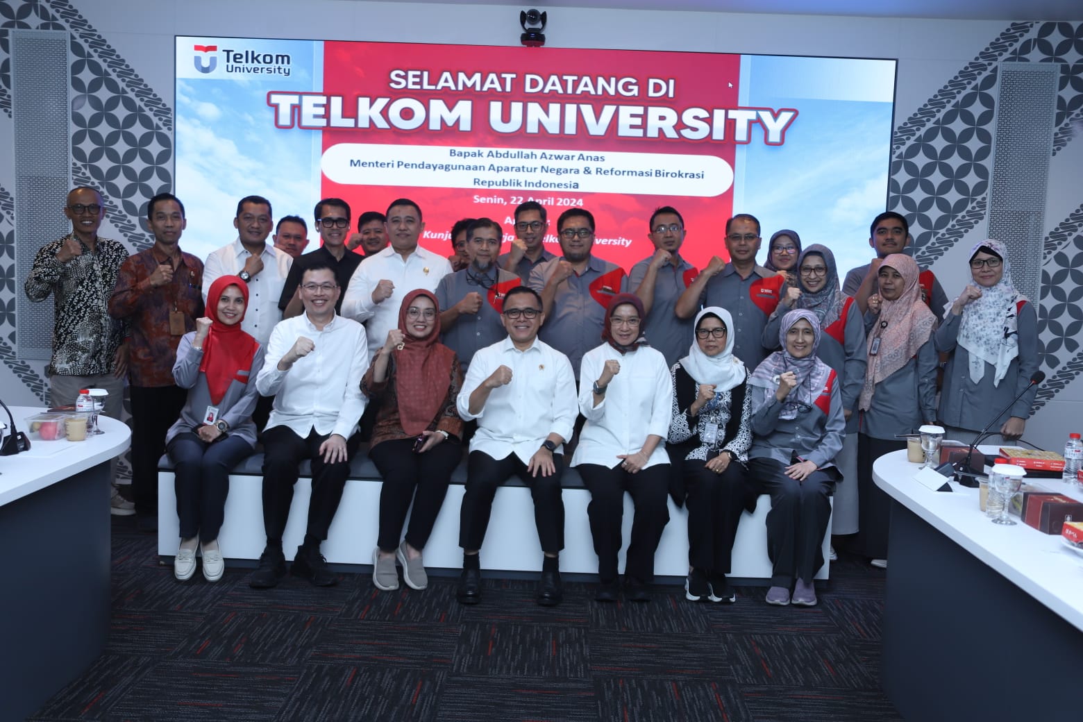 20240422 Kunjungan Menteri PANRB ke Telkom University 1