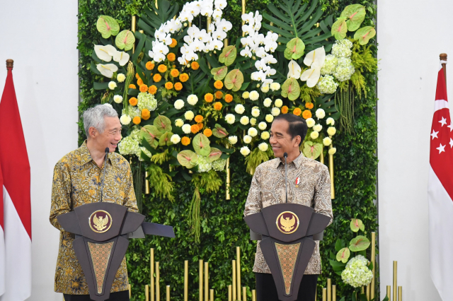 20240430 Gelar Leaders Retreat ke 7 Presiden Jokowi dan PM Lee Bahas Kerja Sama Indonesia Singapura