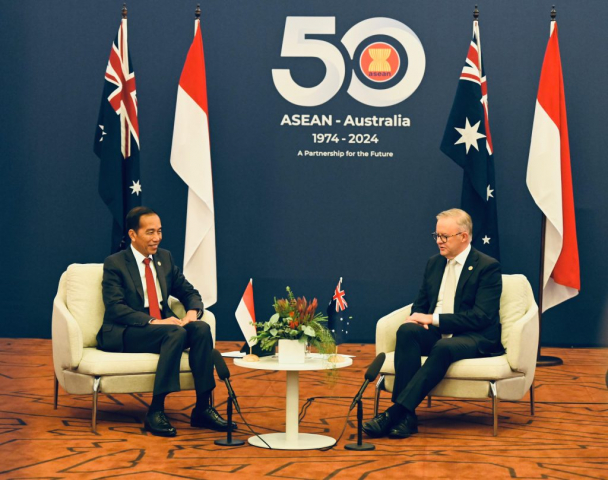 20240506 Presiden Jokowi Sampaikan Empat Poin Utama untuk Perkuat Kerja Sama Bilateral kepada PM Australia