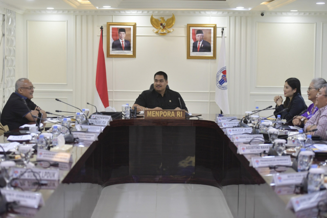 20240515 Menpora Bersama Kemenparekraf RI Bahas Indonesia Quality Tourism Fund