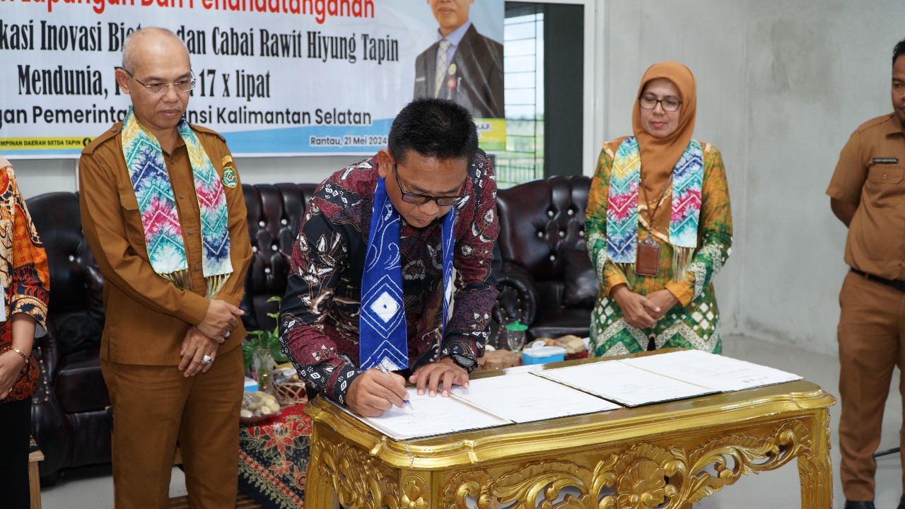 20240522 Kunjungan Lapangan dan Penandatanganan Komitmen Replikasi Inovasi Pelayanan Publik Bidang Pertanian dan Ketahanan Pangan 1