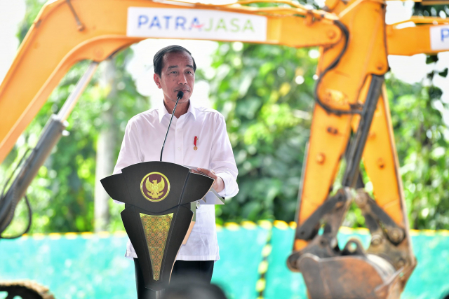 20240607 Presiden Jokowi Groundbreaking Nusantara Sustainability Hub di IKN