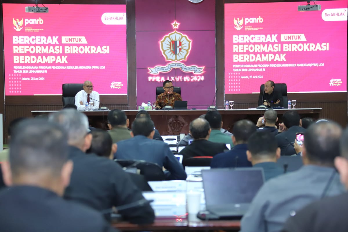 20240625 Program Pendidikan Reguler PPRA Angkatan LXVI Tahun 2024 Lemhannas 3