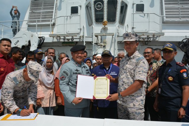20240712 Bakamla RI Pulangkan 16 Nelayan Indonesia yang Ditangkap Malaysia