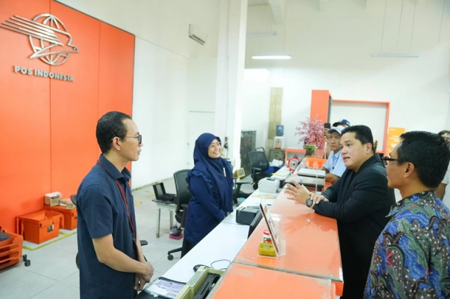 20240712 Menteri BUMN Dorong PT Pos Indonesia Ciptakan Sejarah Baru