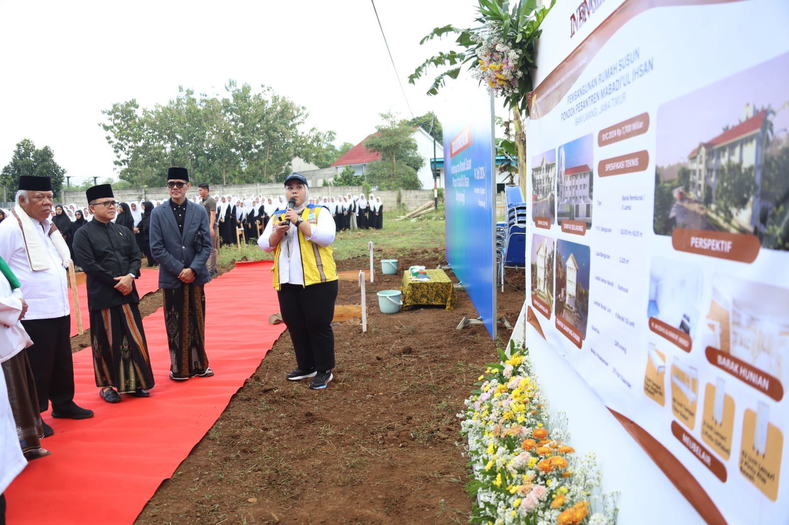 20240714 Groundbreaking Pembangunan Rusun Ponpes Mabadiul Ihsan 3