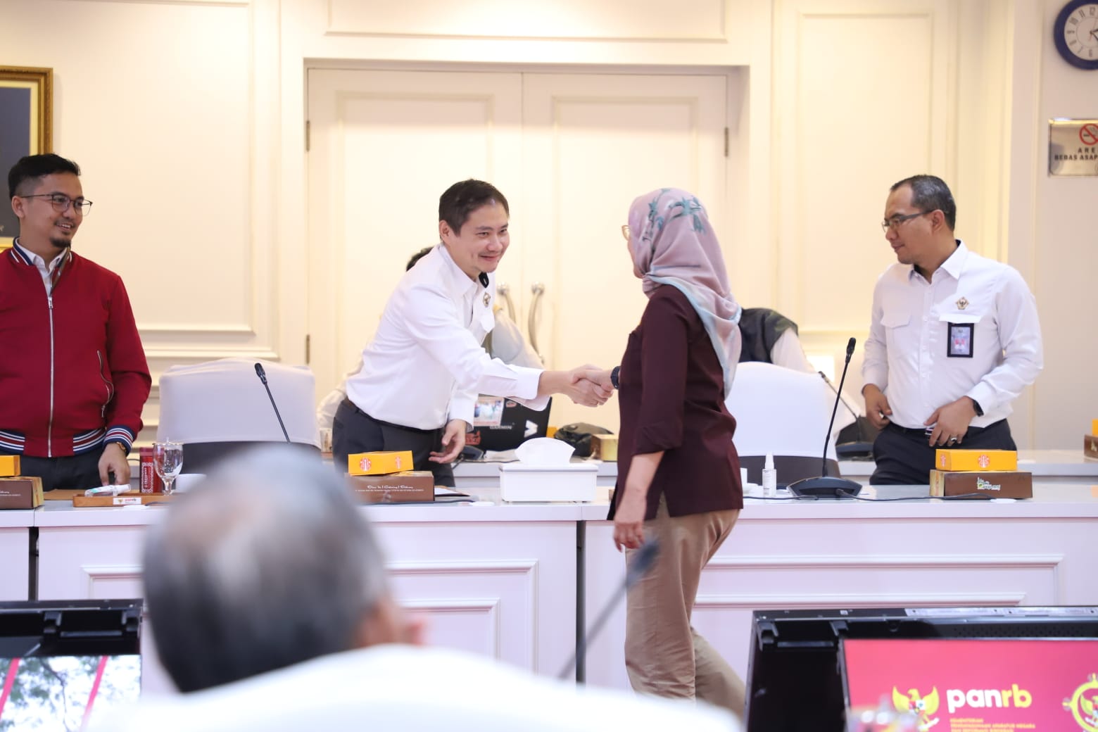 20240717 Penyerahan Laporan Hasil Pemeriksaan Keuangan Tahun 2023 dan Entry Meeting Pemeriksaan Kinerj 1
