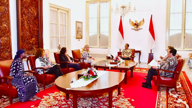 20240726 Diterima Presiden Jokowi World Bank Apresiasi Tingkat Pertumbuhan Ekonomi Nasional dan Sejumlah Program Pemerintah