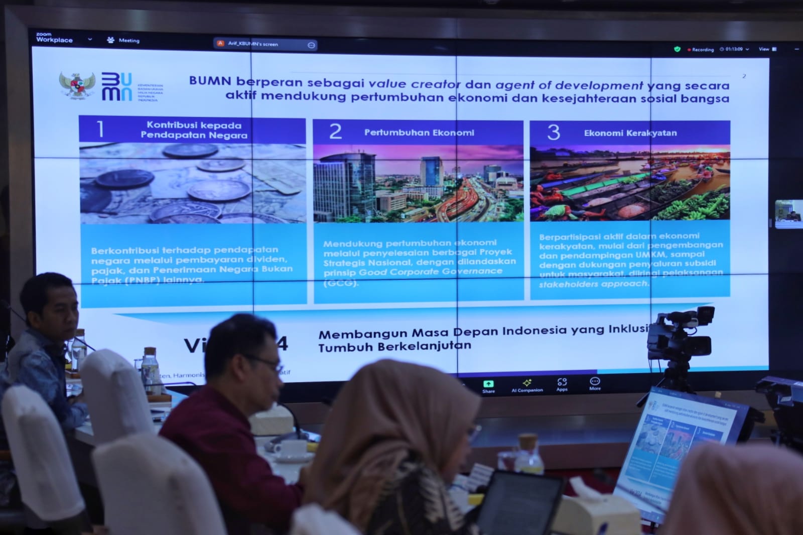 20240814 Pertemuan dengan Menteri BUMN 1