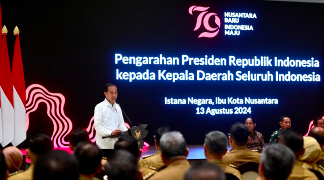 20240814 Presiden Jokowi Ajak Kepala Daerah Tiru Konsep Pembangunan IKN untuk Masa Depan