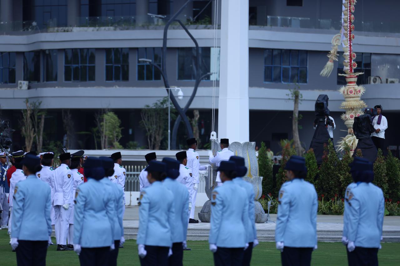 20240818 Upacara Penurunan Bendera Negara Sang Merah Putih 1
