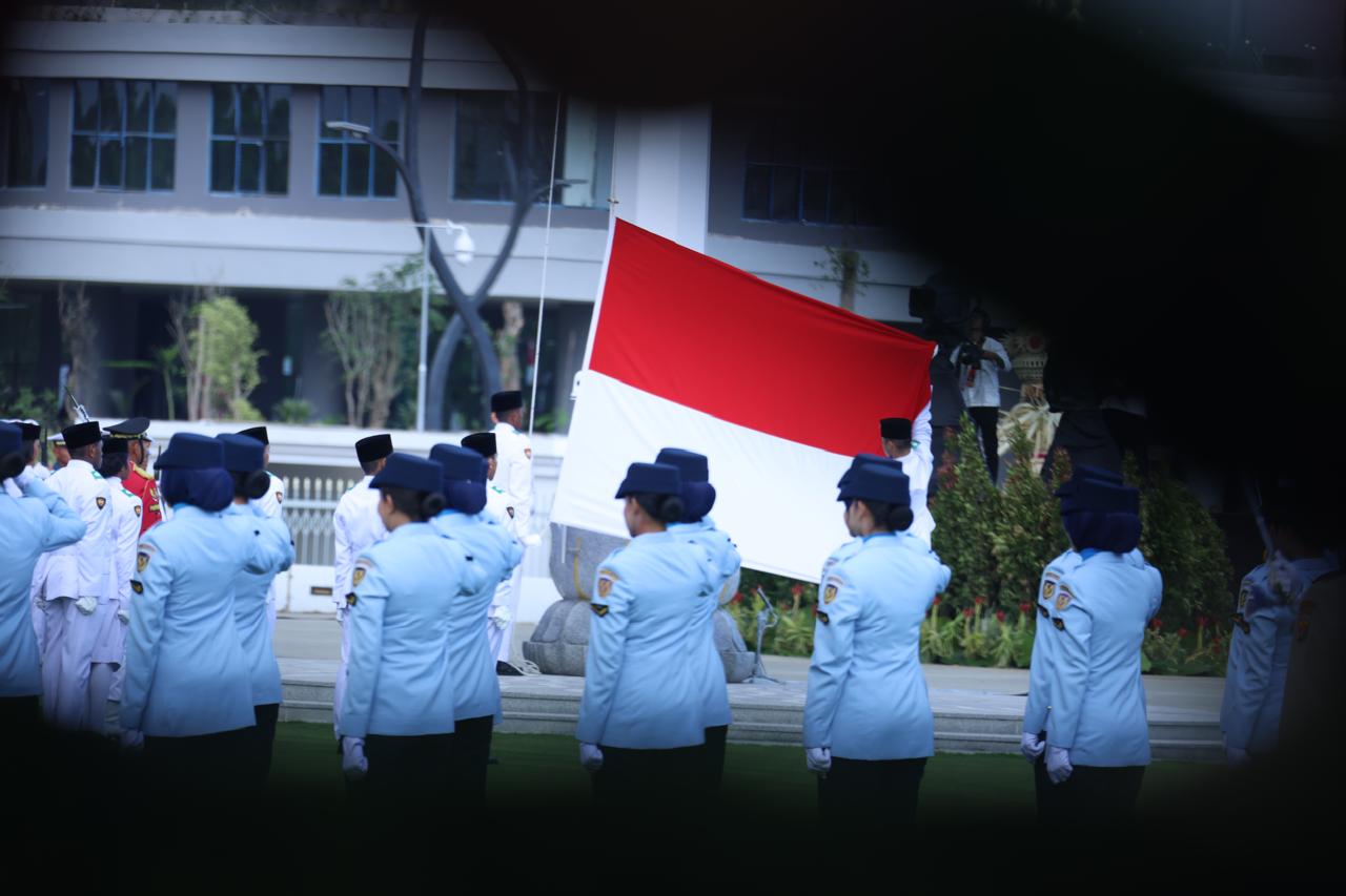 20240818 Upacara Penurunan Bendera Negara Sang Merah Putih 1