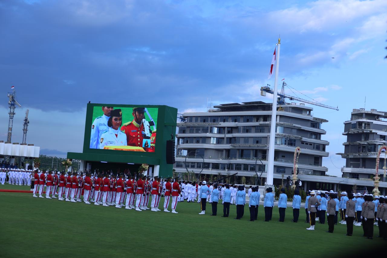 20240818 Upacara Penurunan Bendera Negara Sang Merah Putih 1