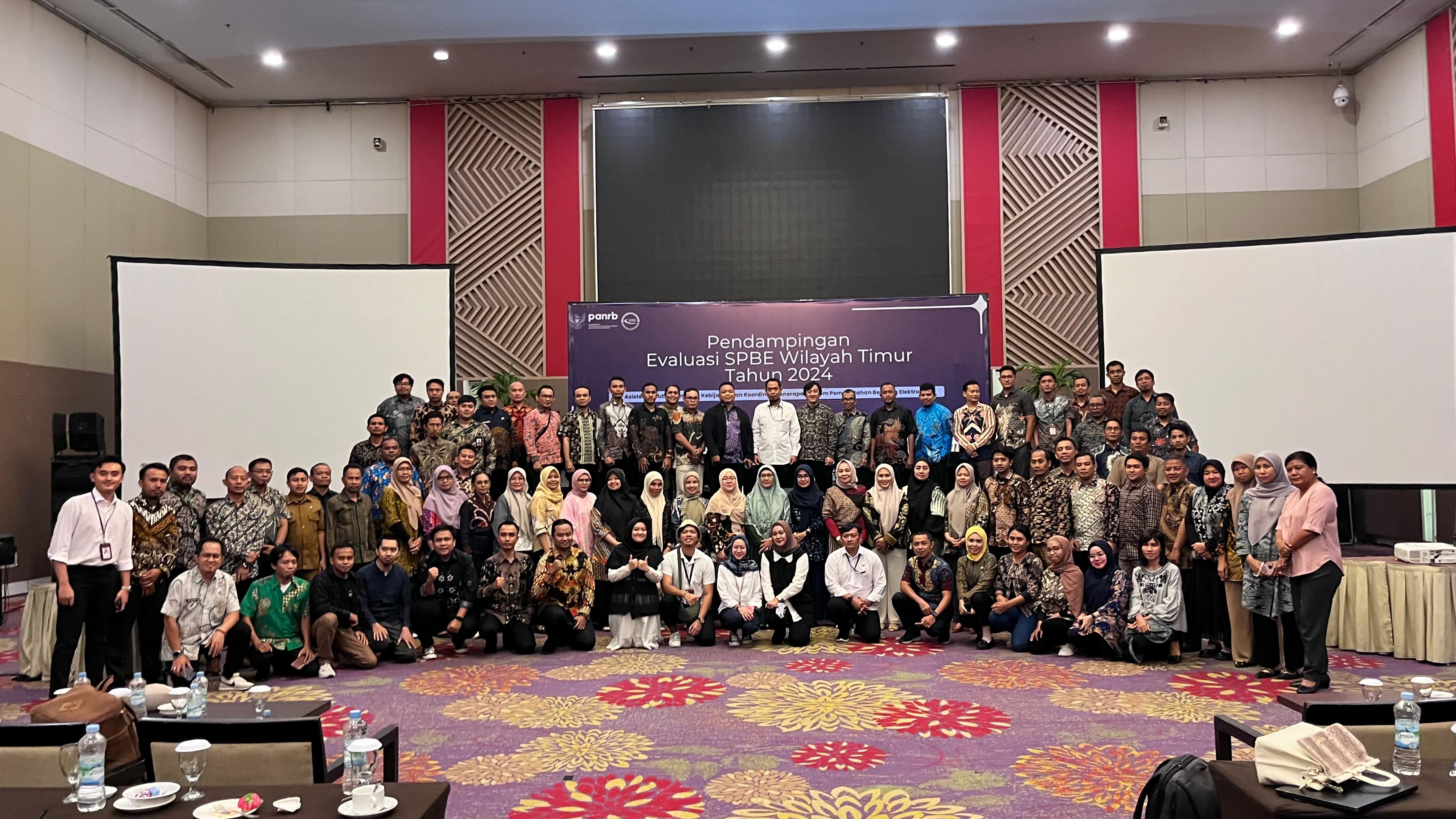 20240827 Pendampingan Evaluasi SPBE Wilayah Timur Tahun 202414