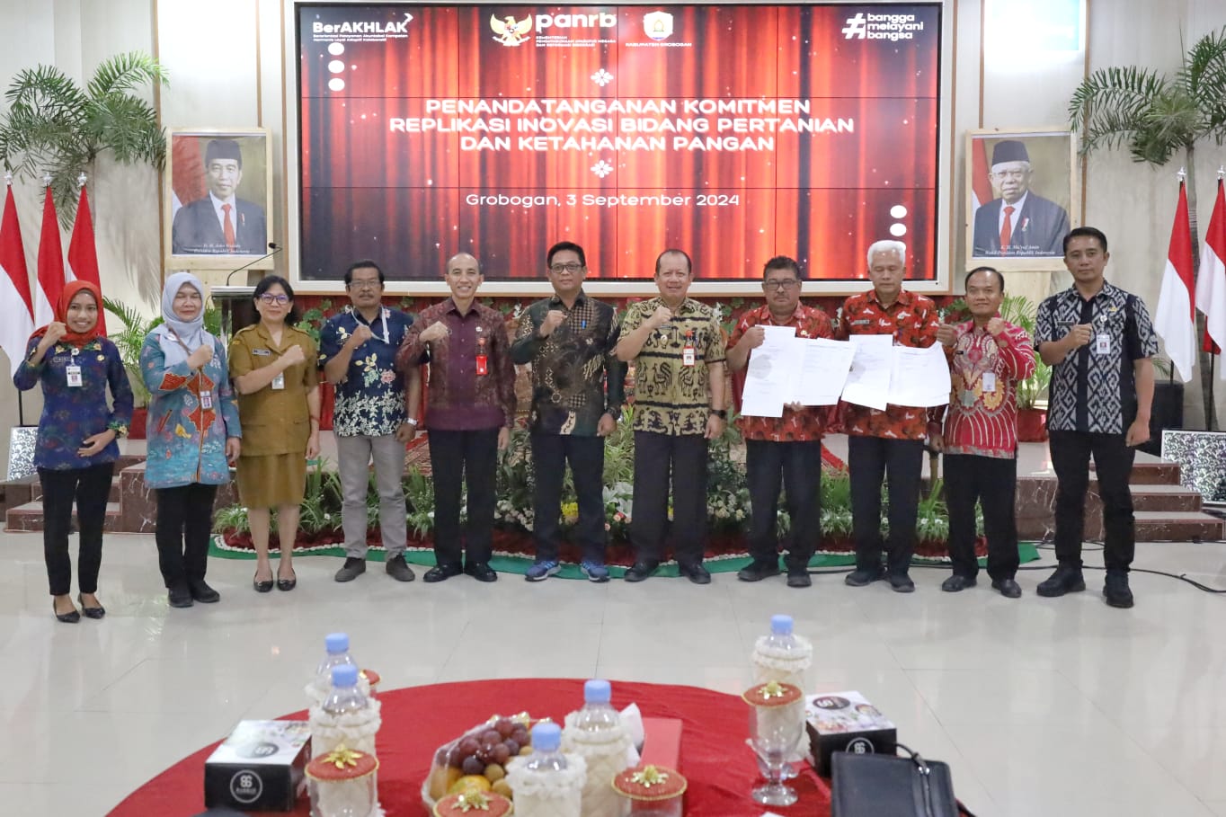20240904 Penandatanganan Komitmen Replikasi Inovasi Bidang Pertanian dan Ketahanan Pangan 1