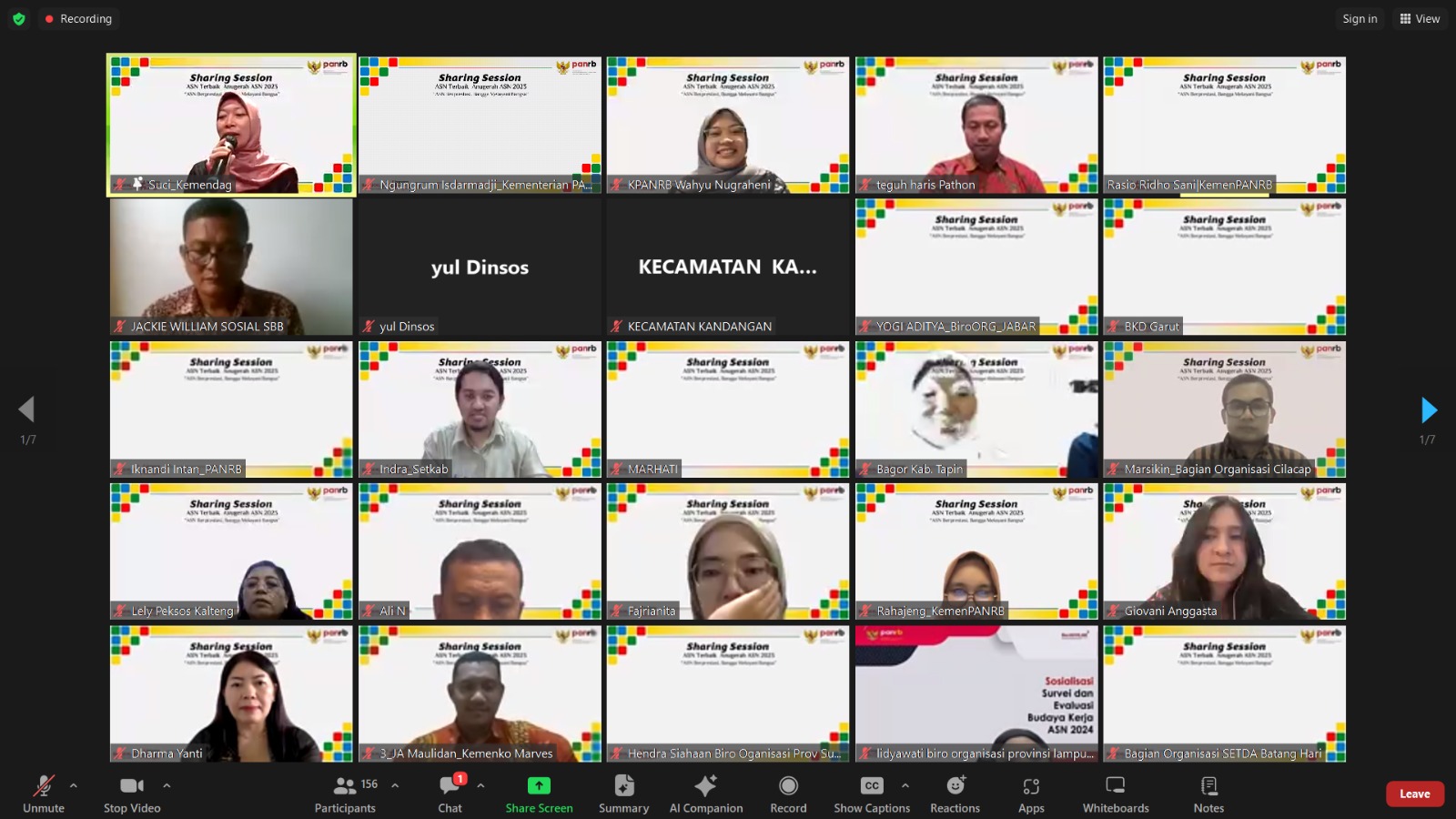 20241003 Sharing Session Top 3 Anugerah ASN Penguatan Budaya Kerja BerAKHLAK 4