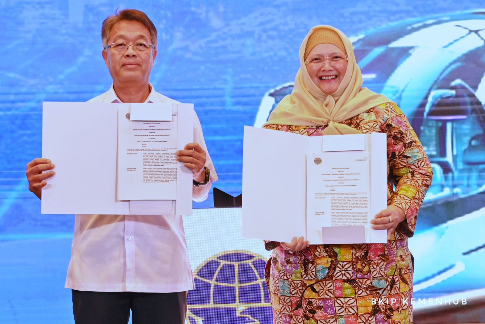 20241007 DEP BALAKS Penandatanganan MoU Pengintegrasian Layanan Kemenhub ke dalam Portal INAku 13