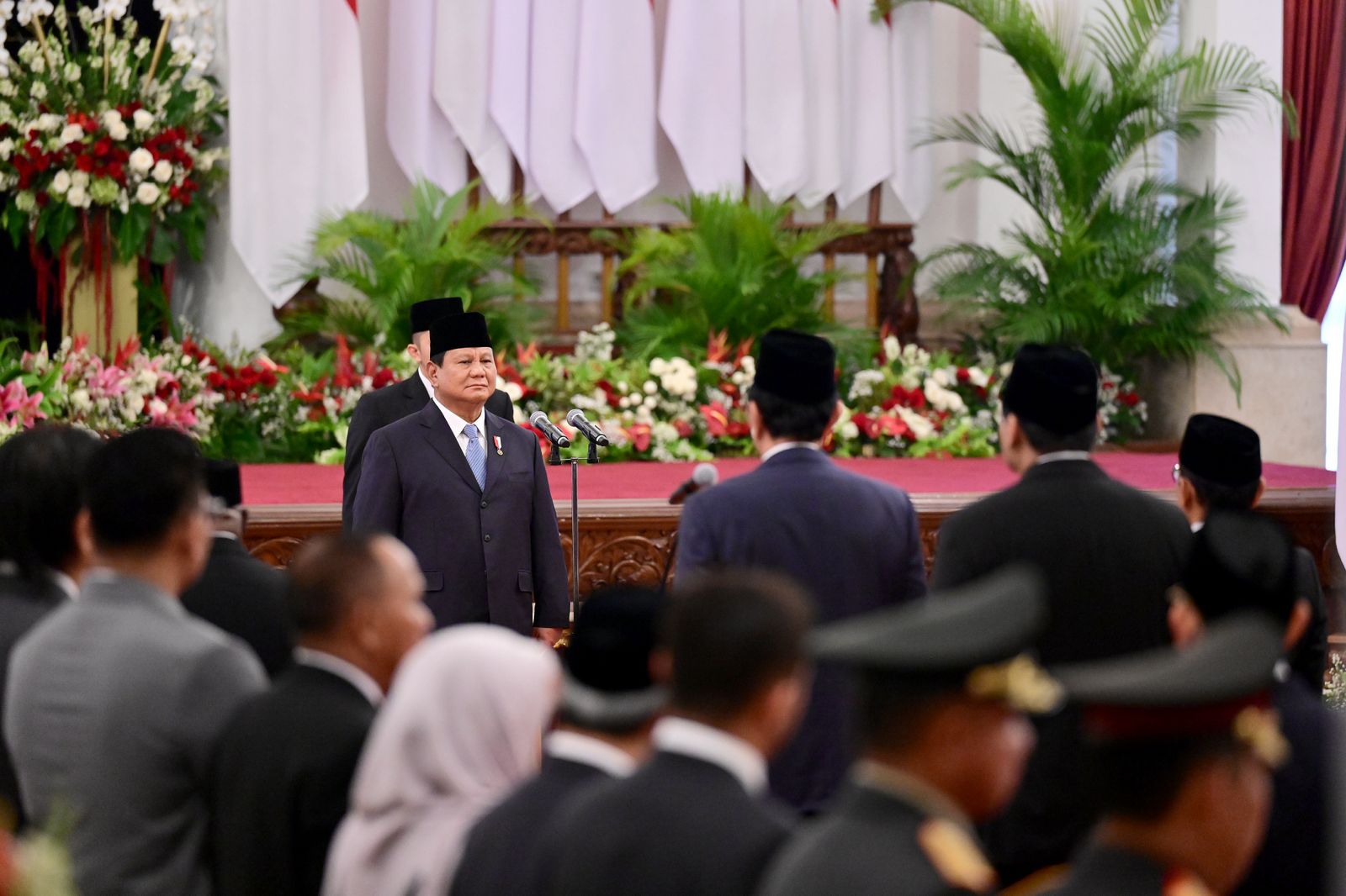20241021 Pelantikan Menteri Kabinet Merah Putih Periode 2024 2029 10