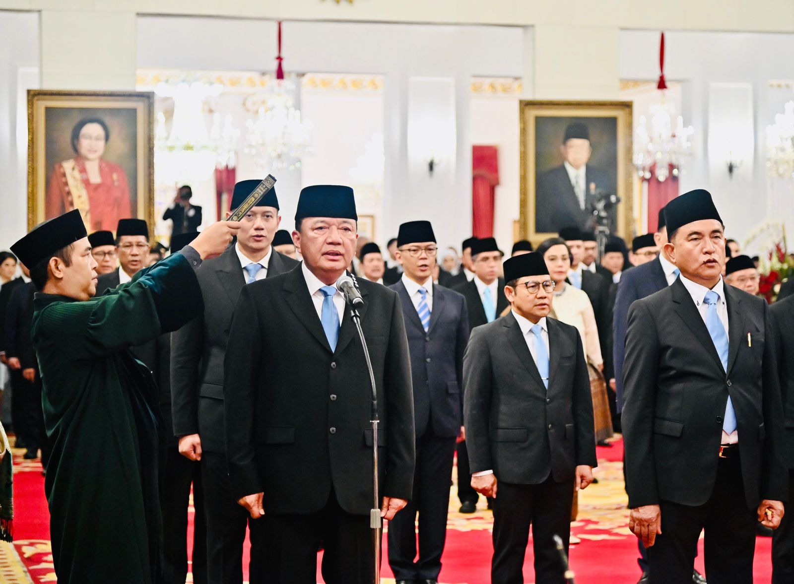 20241021 Pelantikan Menteri Kabinet Merah Putih Periode 2024 2029 6