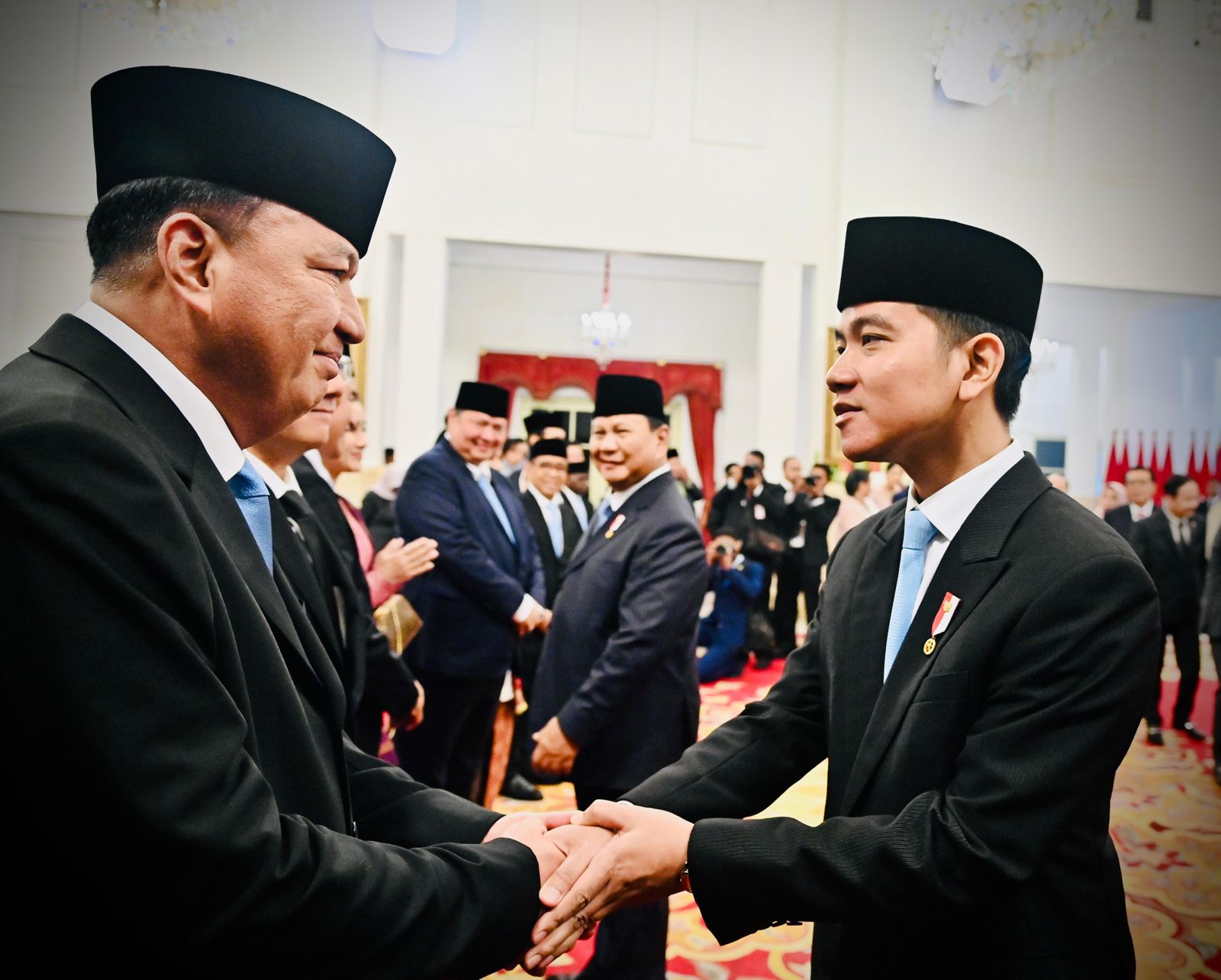 20241021 Pelantikan Menteri Kabinet Merah Putih Periode 2024 2029 9
