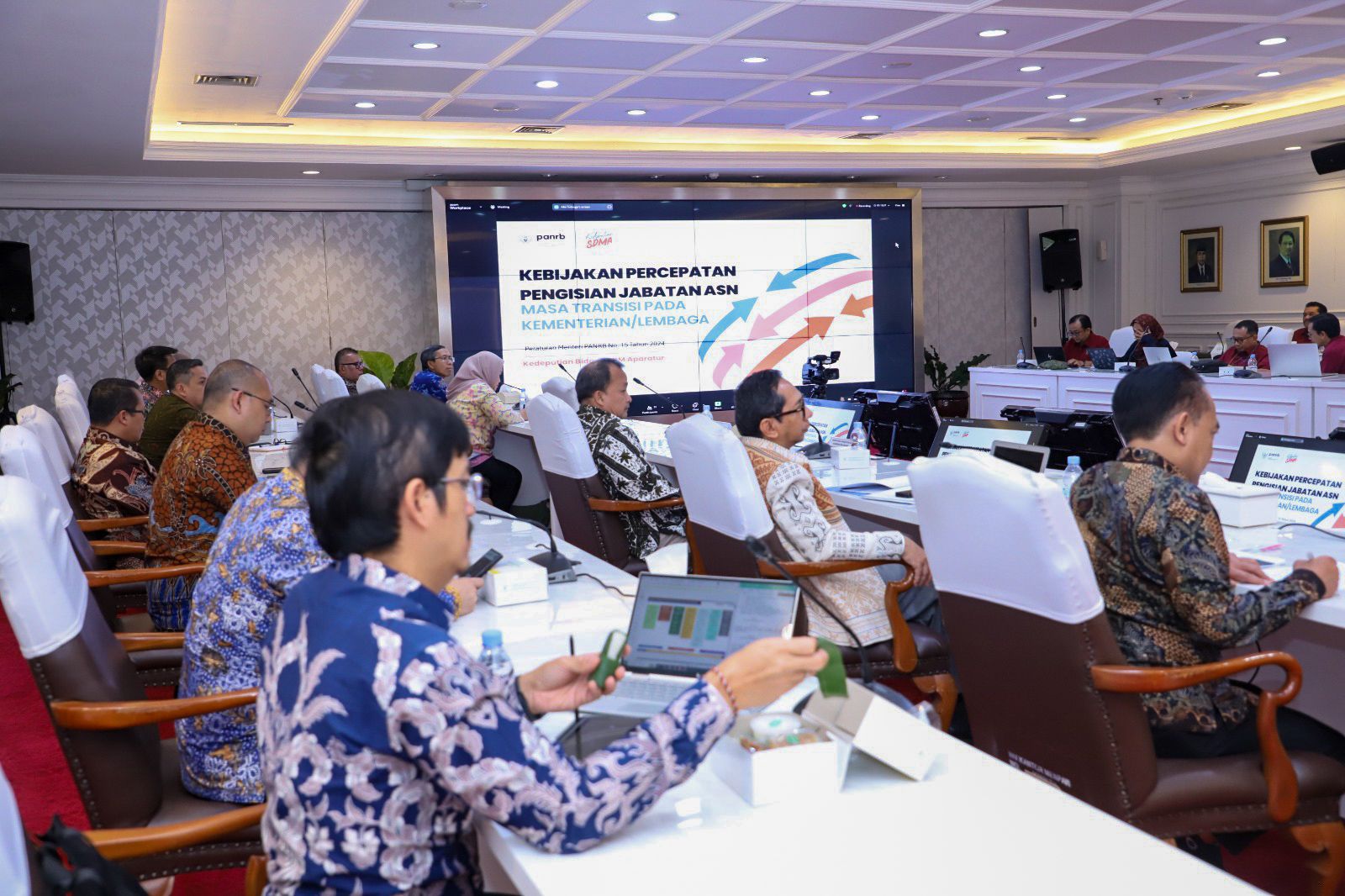 20241023 Rapat Pembahasan Proses Transisi Kemenko Kabinet Merah Putih Periode 2024 2029 14