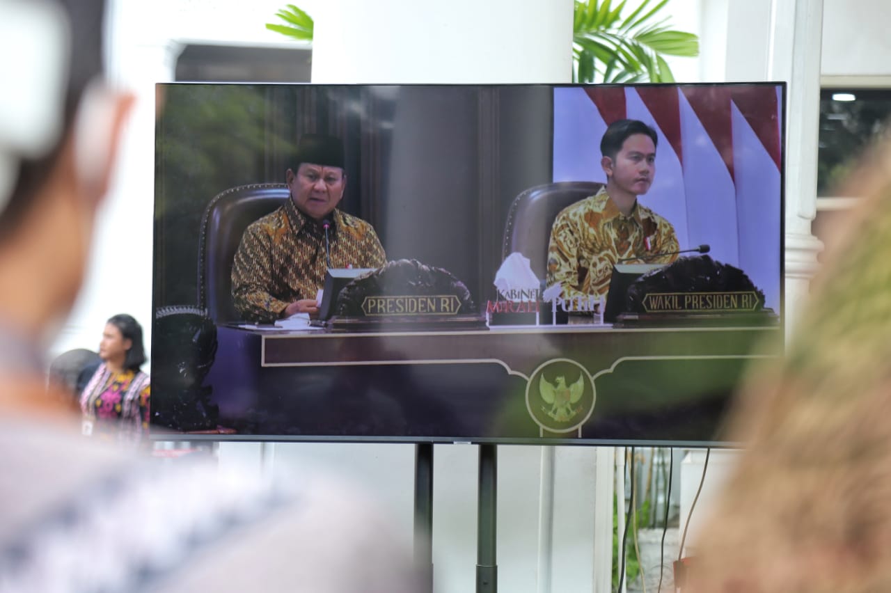 20241023 Sidang Kabinet Paripurna Perdana Kabinet Merah Putih 13