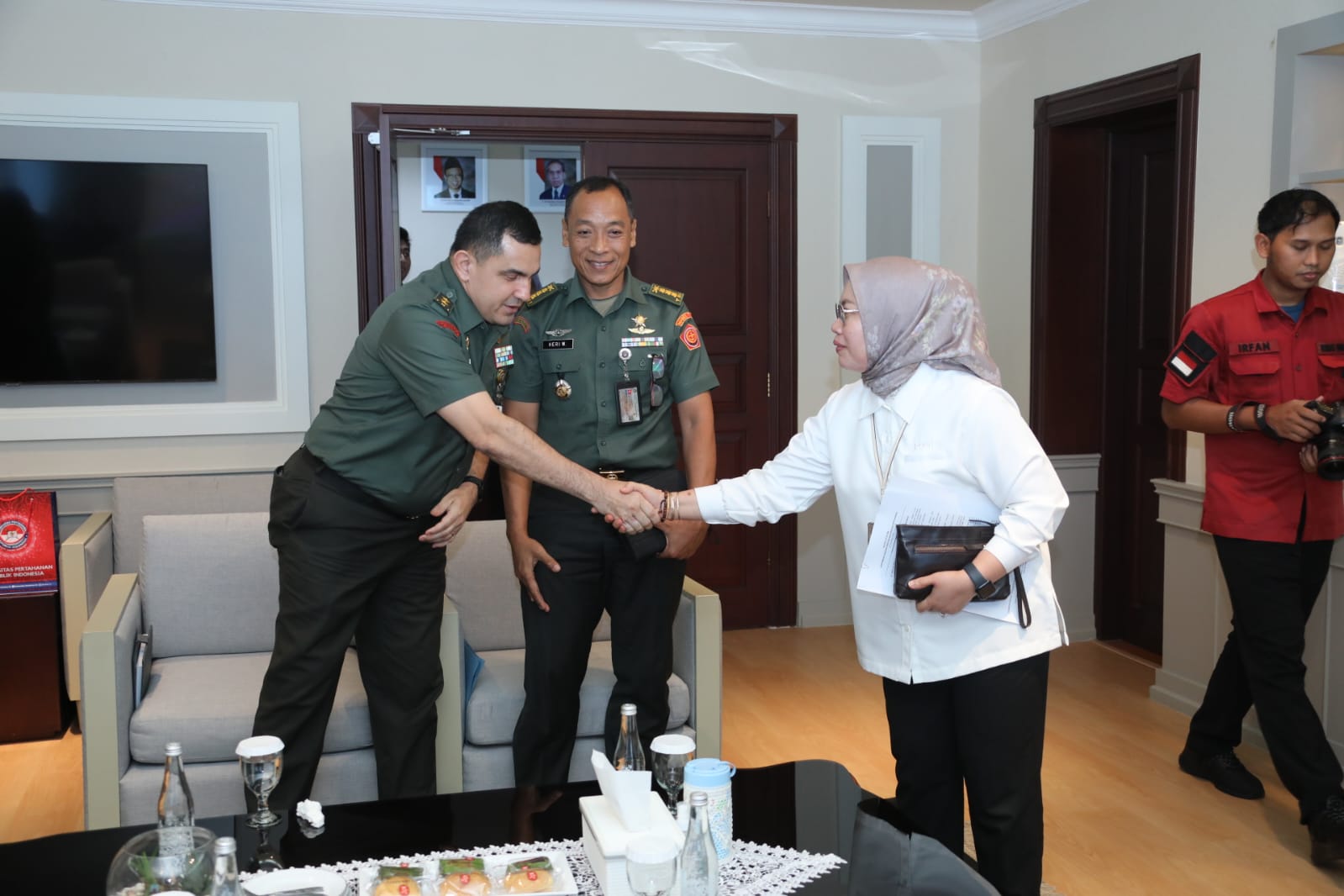 20241104 Pertemuan dengan Wakil Rektor Universitas Pertahanan 1