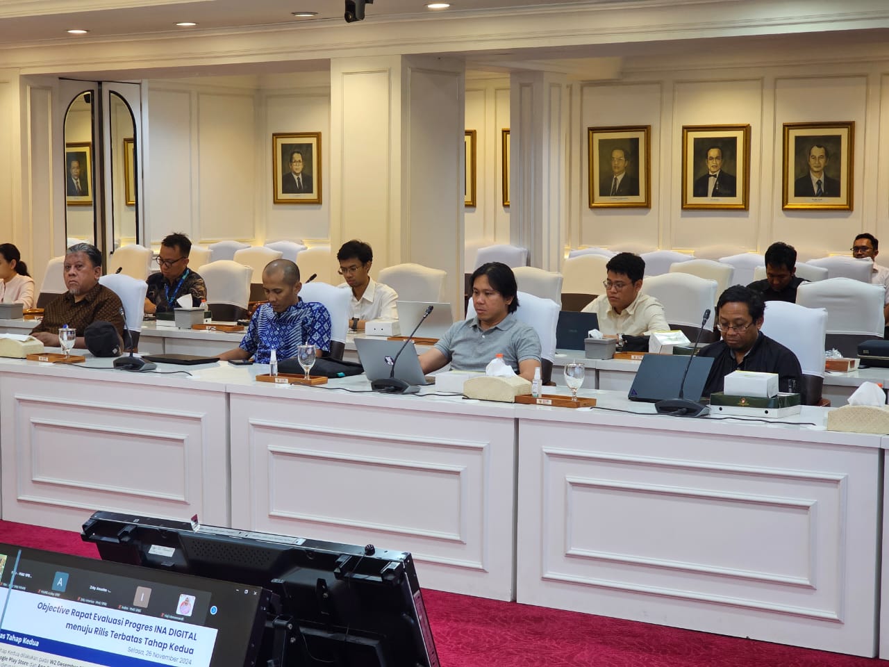 20241126 Rapat Evaluasi Progres INA DIGITAL menuju Rilis Terbatas Tahap Kedua1
