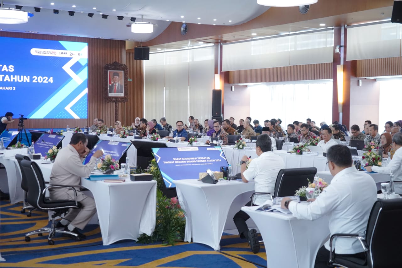 20241128 Rapat Koordinasi Terbatas Tingkat Menteri Bidang Pangan Tahun 2024 11