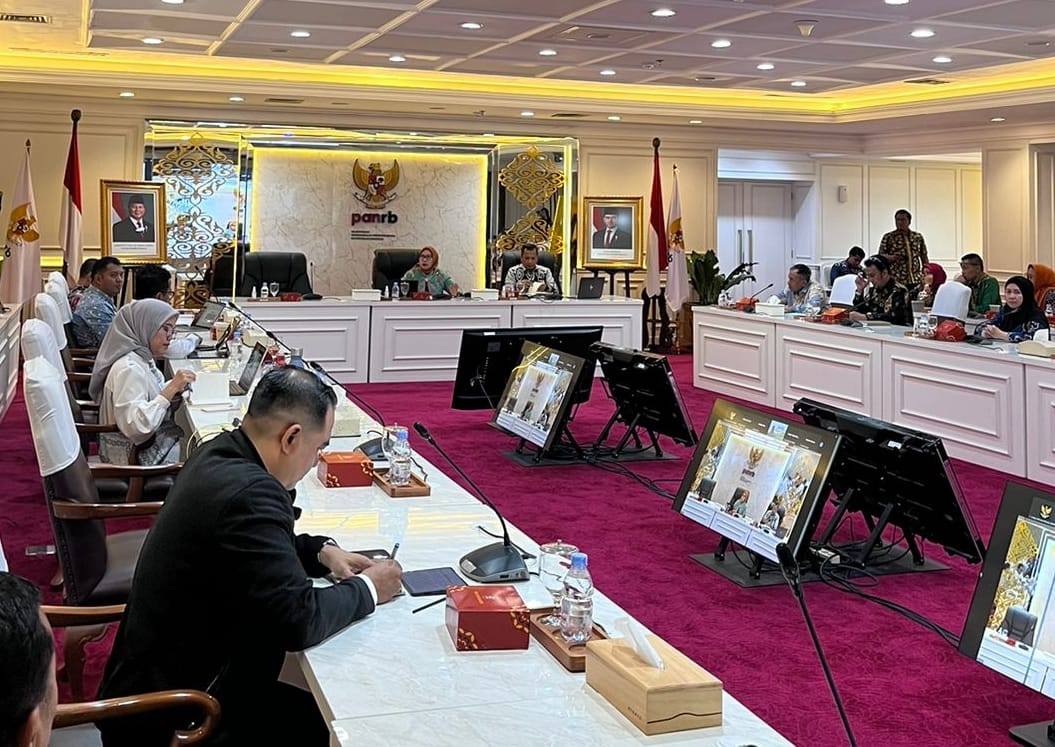20241128 Rapat Pembahasan OTK Kanwil Kementerian Hukum Kementerian Hak Asasi Manusia Kementerian Imigrasi dan Pemasyarakatan 1