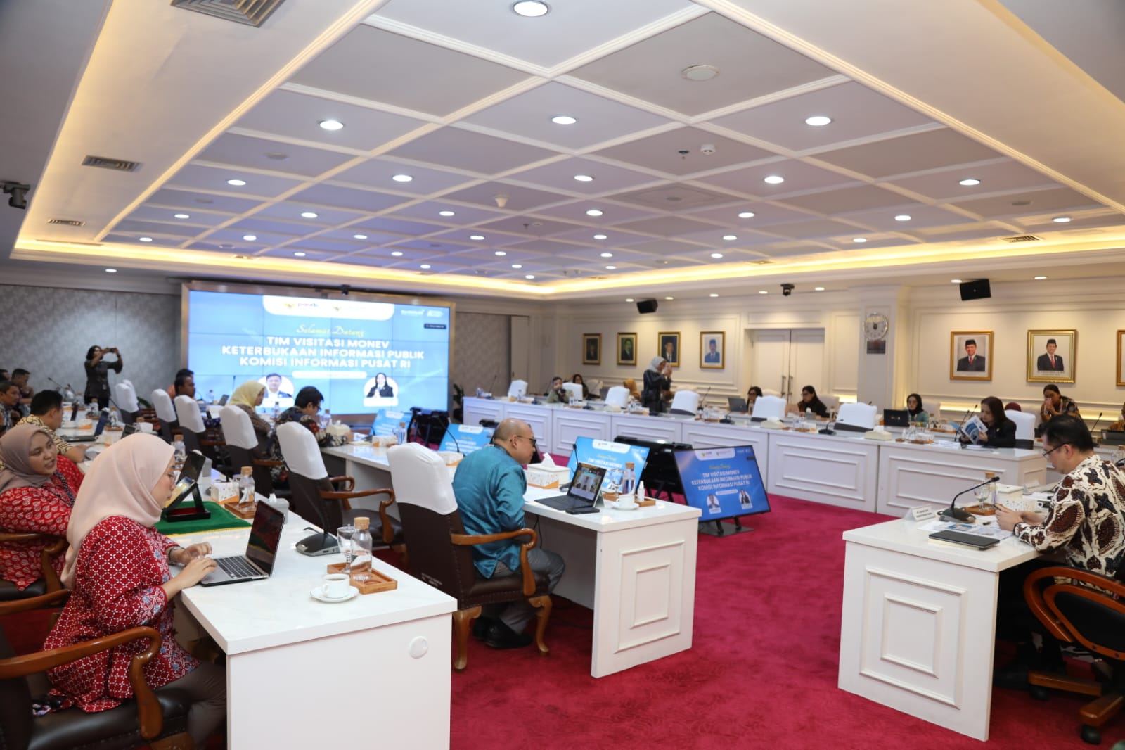 20241128 Visitasi Tim Monitoring dan Evaluasi Keterbukaan Informasi Publik Tahun 2024 1