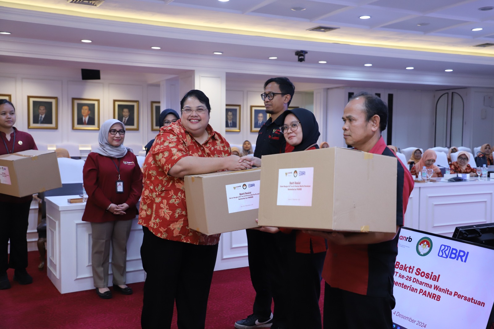 20241204 Peringatan HUT DWP Ke 25 dan Bakti Sosial Kementerian PANRB 1