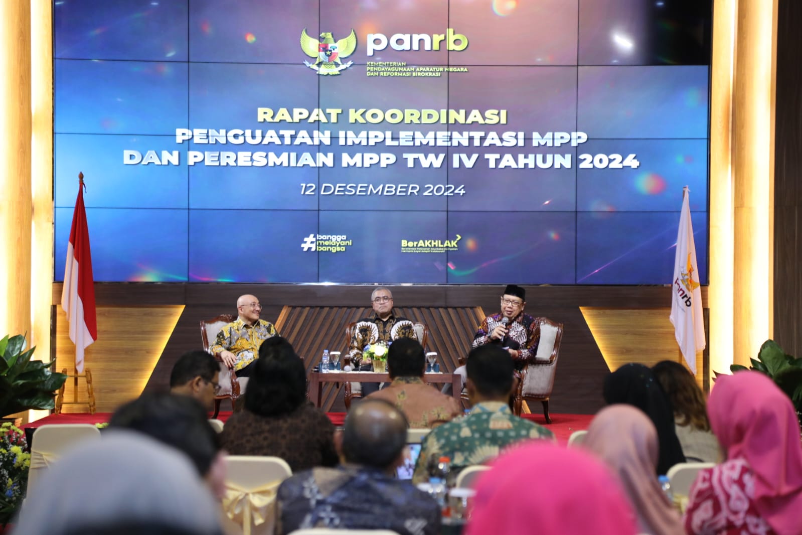 20241212 Rakor Penguatan Implementasi MPP dan Peresmian MPP TW IV Tahun 2024 20