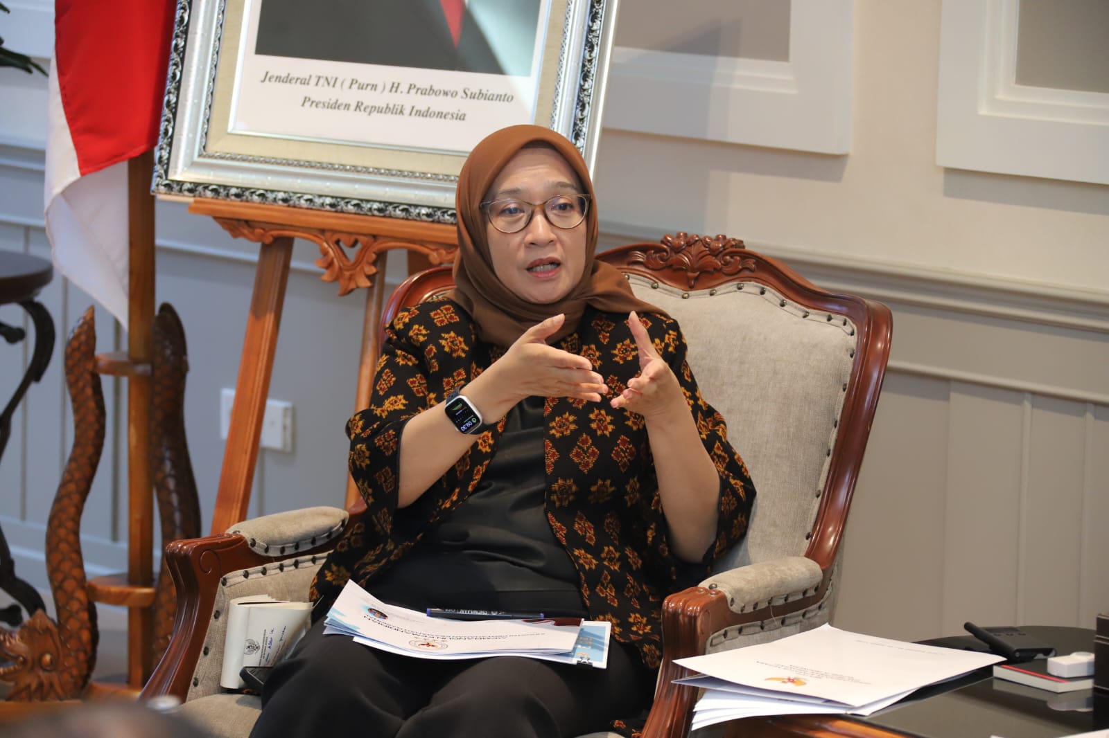 20241105 Audiensi Penasihat Khusus Presiden Bidang Pertahanan Nasional 1
